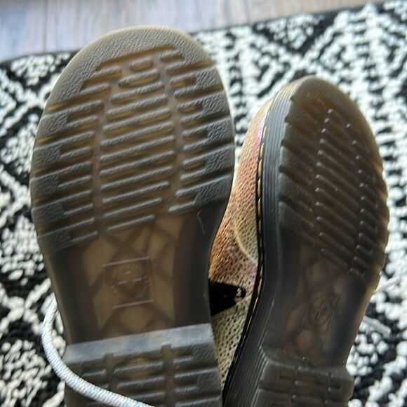 DR MARTENS Boots Iridescent Rainbow Multicolored size 8 1460 pascal t in EUC - Picture 6 of 8